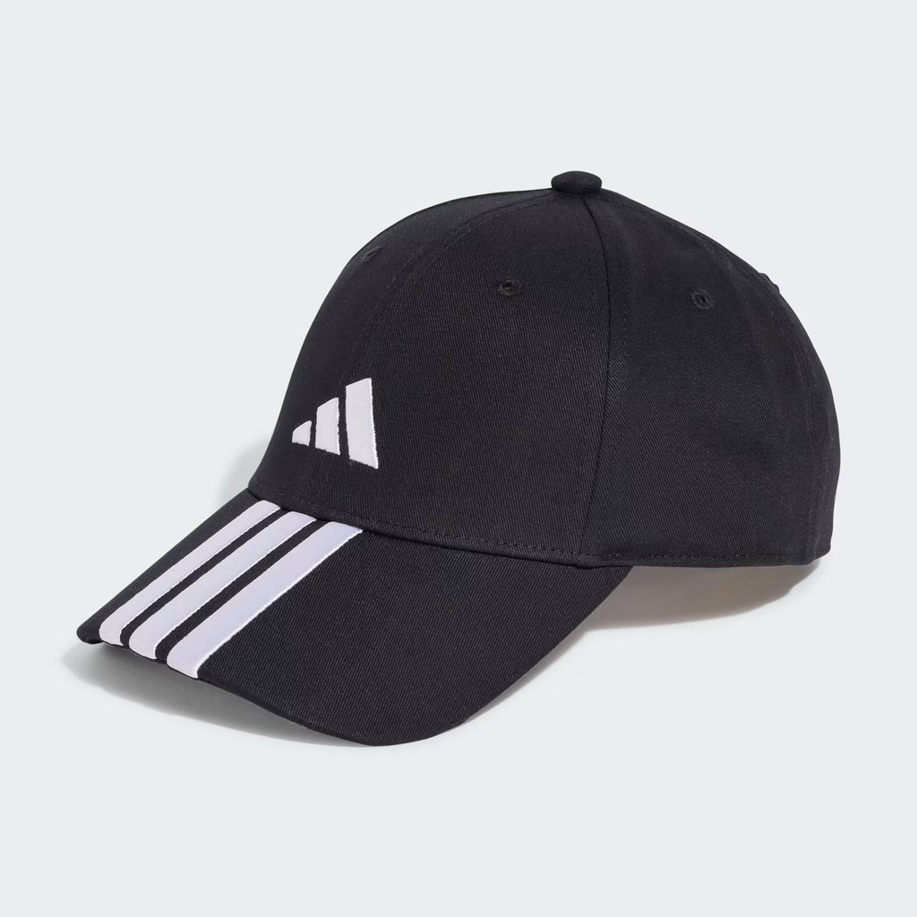 Mũ Adidas Chính Hãng - Mũ Bóng Chày Logo Mới 3 Sọc - Màu Đen | JapanSport JG1072