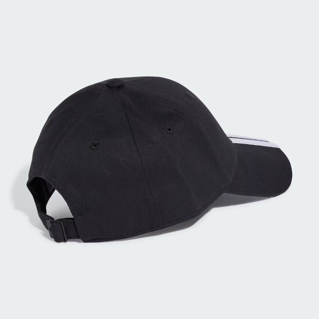 Mũ Adidas Chính Hãng - Mũ Bóng Chày Logo Mới 3 Sọc - Màu Đen | JapanSport JG1072