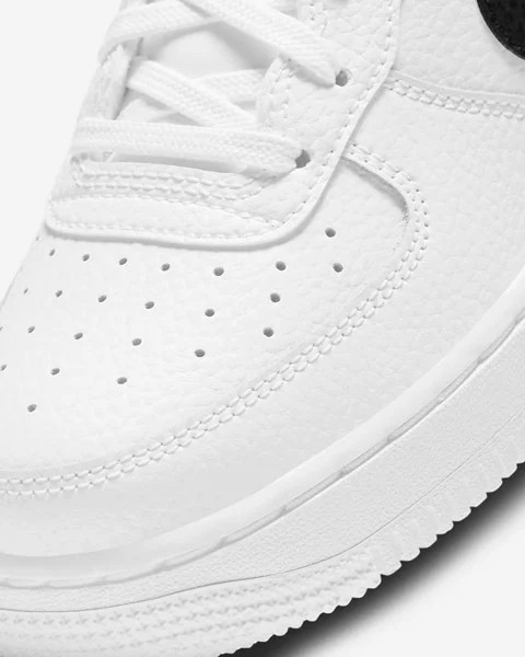Giày Nike nam nữ Chính Hãng - Nike Air Force 1 GS 'White Black' - Trắng | JapanSport CT3839-100