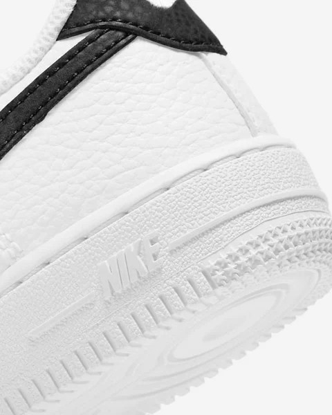 Giày Nike nam nữ Chính Hãng - Nike Air Force 1 GS 'White Black' - Trắng | JapanSport CT3839-100