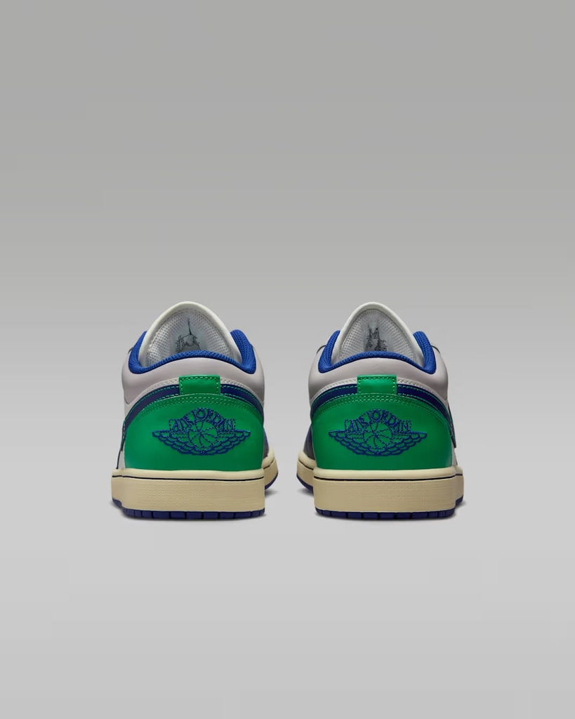 Giày Nike Chính Hãng - Air Jordan 1 Low - Màu xanh | JapanSport 553558-147