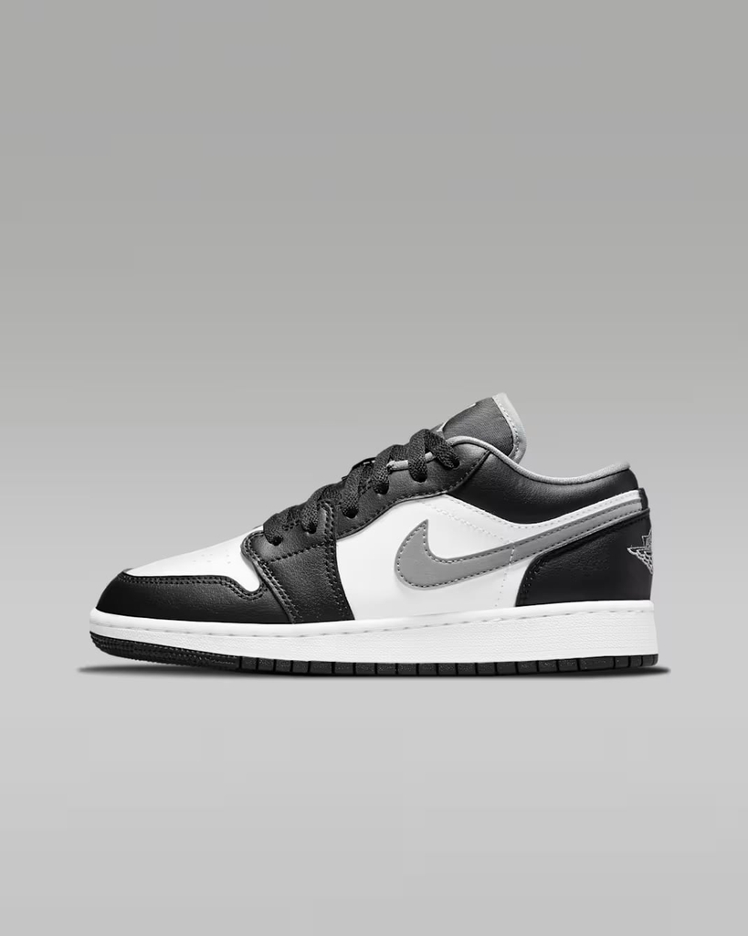 Giày Nike Chính Hãng - Air Jordan 1 Low (GS) - Màu Trắng/đen | JapanSport 553560-040