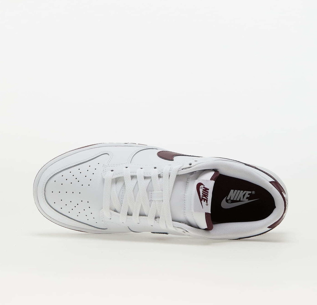 Giày Nike Nam Chính Hãng - Nike Dunk Low Retro White Night Maroon - Trắng | JapanSport DV0831-102