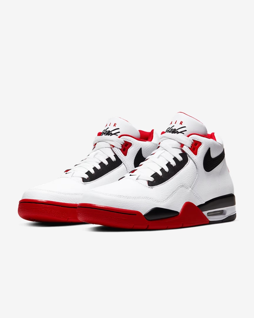 Giày Bóng Rổ Nike Nam Chính Hãng - Nike Flight Legacy - Màu trắng Đỏ | JapanSport BQ4212-100