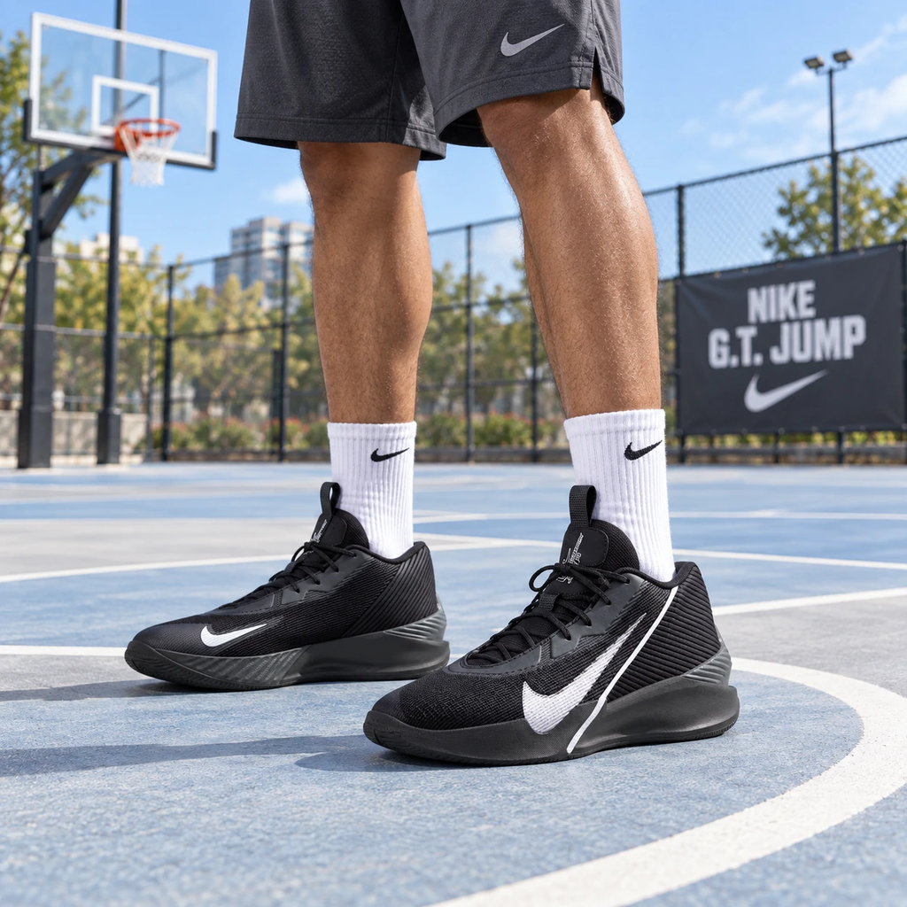 Giày Bóng Rổ Nike Chính Hãng - Nike G.T. Jump Academy EP - Màu Đen | JapanSport HF1804-003