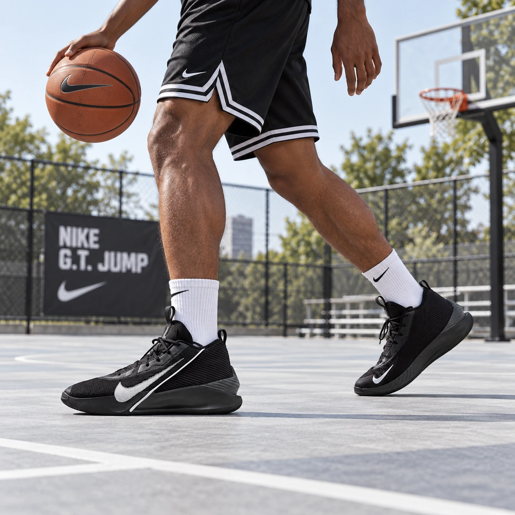 Giày Bóng Rổ Nike Chính Hãng - Nike G.T. Jump Academy EP - Màu Đen | JapanSport HF1804-003