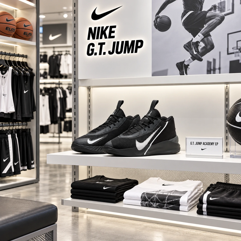 Giày Bóng Rổ Nike Chính Hãng - Nike G.T. Jump Academy EP - Màu Đen | JapanSport HF1804-003