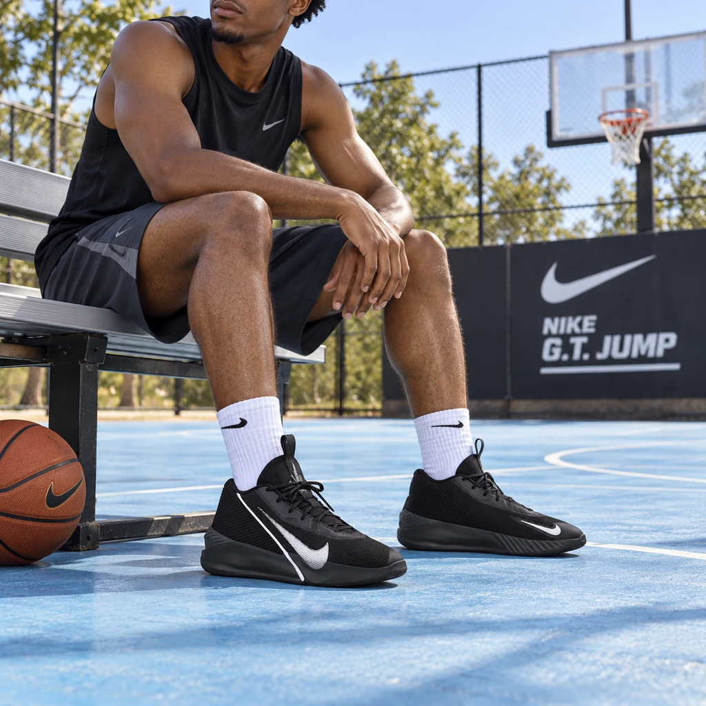 Giày Bóng Rổ Nike Chính Hãng - Nike G.T. Jump Academy EP - Màu Đen | JapanSport HF1804-003