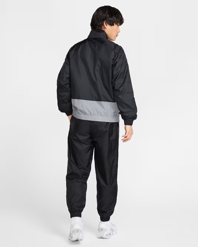 Bộ Thể Thao Nike Chính Hãng - Club Men's Woven Tracksuit - Đen/Xám | JapanSport Hj1986-010