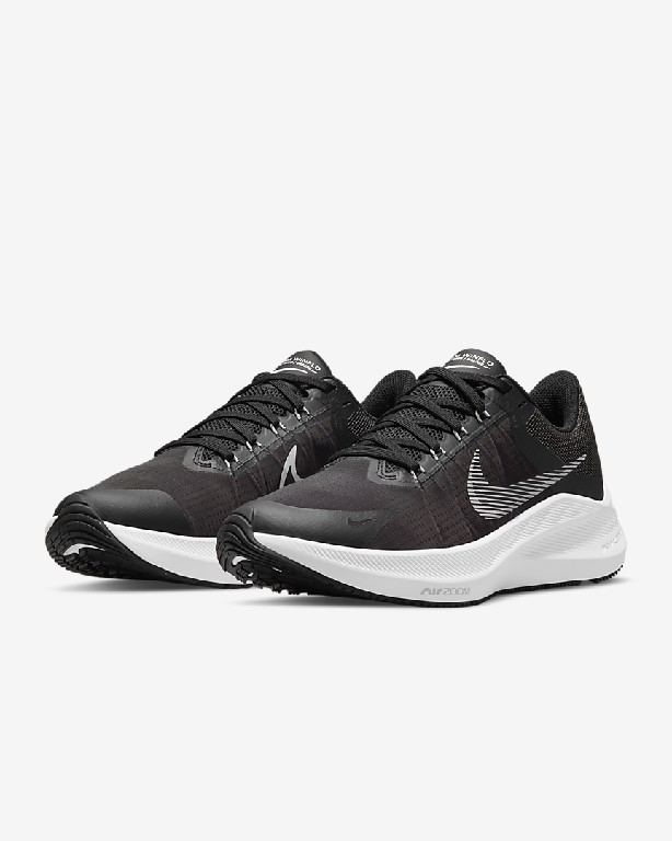 Giày chạy Nike nữ Chính hãng - Winflo 8 - Đen | JapanSport CW3421-005