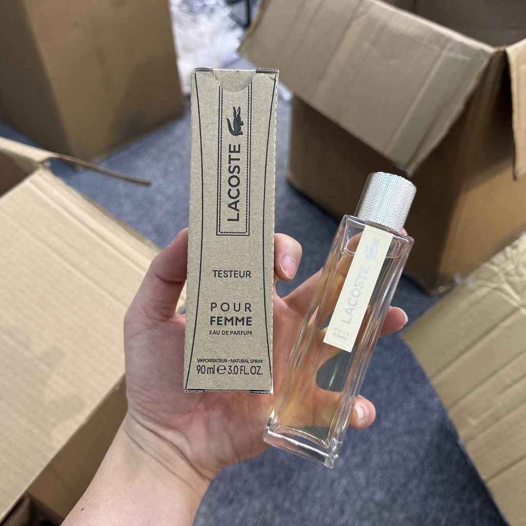 Nước Hoa Lacoste Nữ Chính hãng - Ladies Pour Femme EDP Spray 90ml (Tester)  | JapanSport