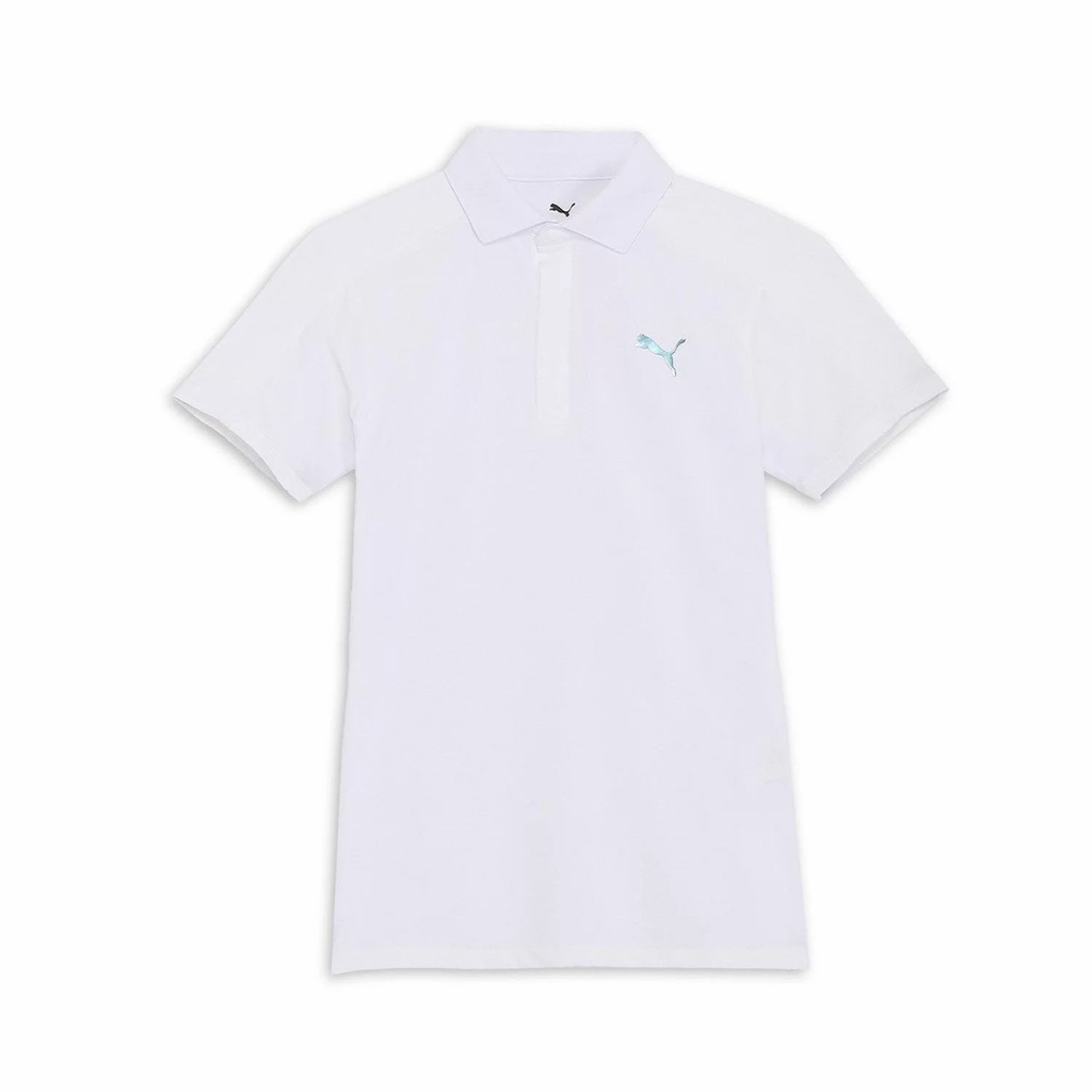 Áo Polo Golf Puma Nữ Chính Hãng - W PF TECH LINE POLO - Màu Trắng | Japansport 633361-03