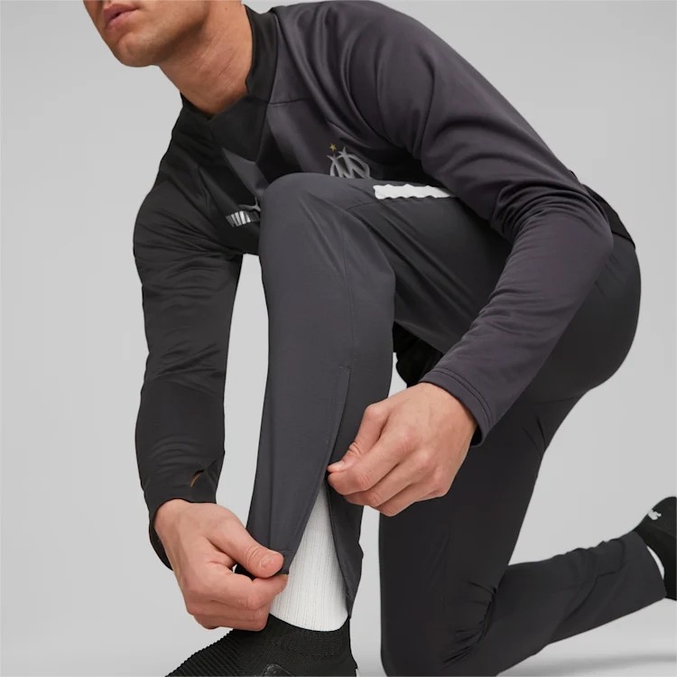 Quần Puma Nam Chính Hãng - Olympique de Marseille Prematch Pants - Xám | JapanSport 769587-26