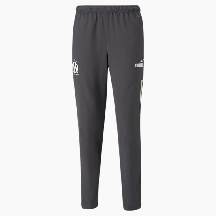 Quần Puma Nam Chính Hãng - Olympique de Marseille Prematch Pants - Xám | JapanSport 769587-26