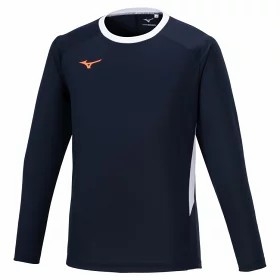 Áo Khoác Mizuno Chính Hãng - Long Sleeve Shirt - Màu Xanh | JapanSport  P2MAA505-14