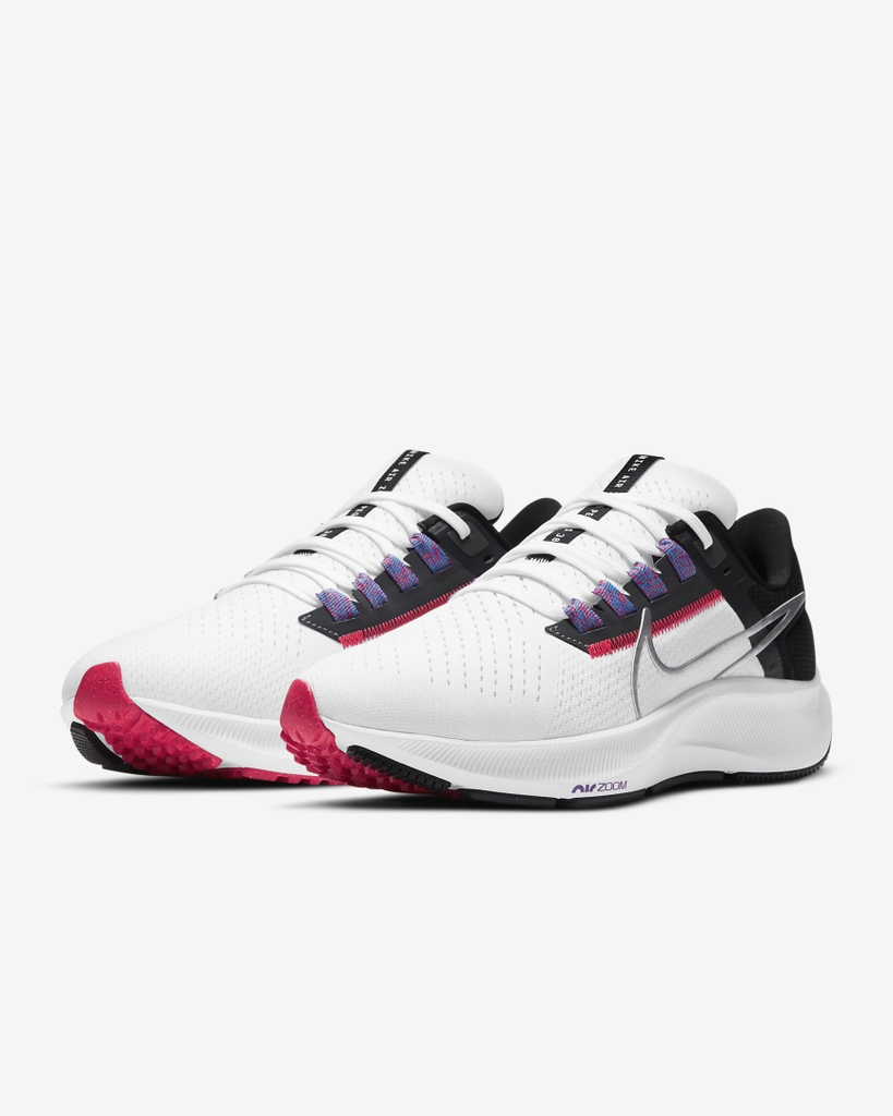 Giày Nike chính hãng - Air Zoom Pegasus 38 Nữ - Trắng/Đen | JapanSport CW7358-101