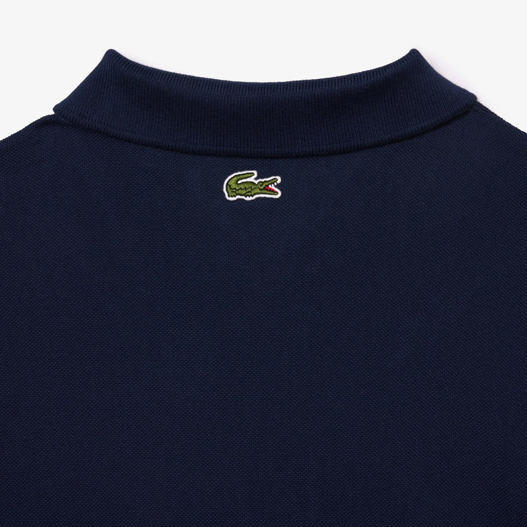 Áo Polo Lacoste Chính hãng - Lacoste Unisex L.12.12 Dáng Cổ Điển Họa Tiết In - Màu Xanh | JapanSport PH2723-51-166