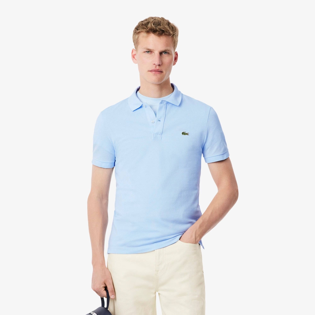 Áo Polo Lacoste Chính hãng - Slim Fit L.12.12 Piqué Polo - Màu Xanh | JapanSport PH4012-51-T01
