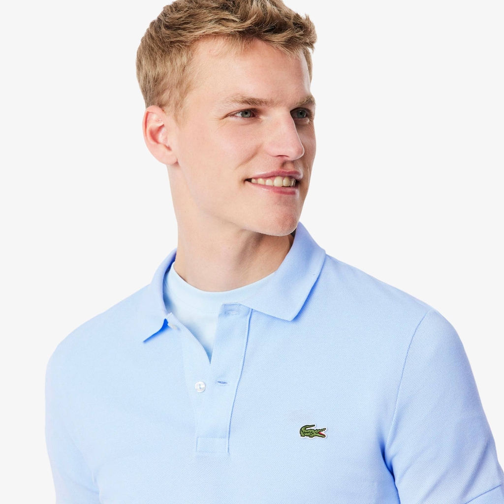 Áo Polo Lacoste Chính hãng - Slim Fit L.12.12 Piqué Polo - Màu Xanh | JapanSport PH4012-51-T01