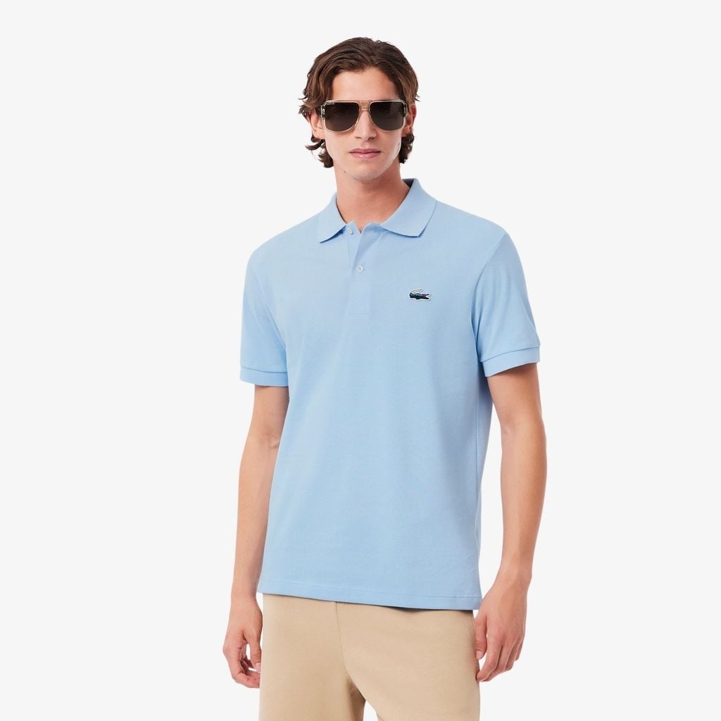 Áo Polo Lacoste Chính hãng - Landscape Crocodile - Màu Xanh | JapanSport PH5881-51-HBP