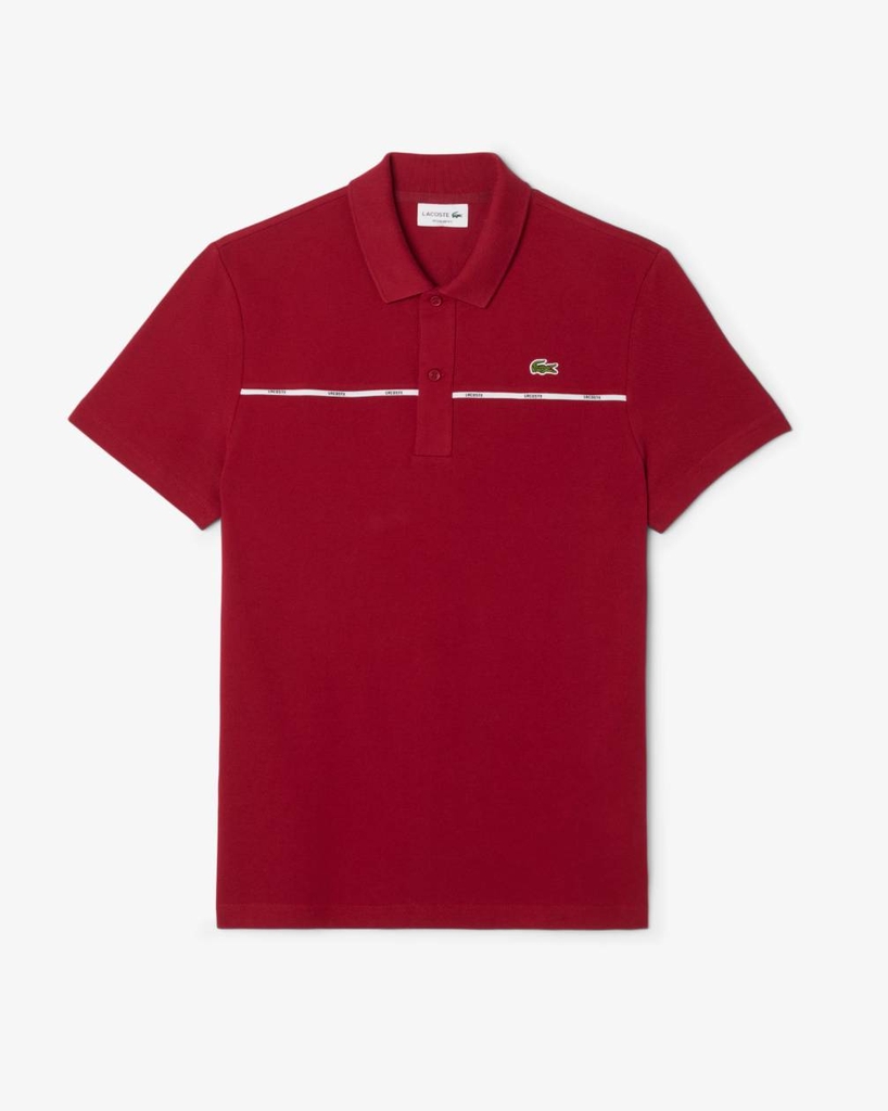 Áo Polo Lacoste Nam Chính hãng -Regular Fit Logo Trim L.12.12 Polo - Màu đỏ | JapanSport PH9863-51-476