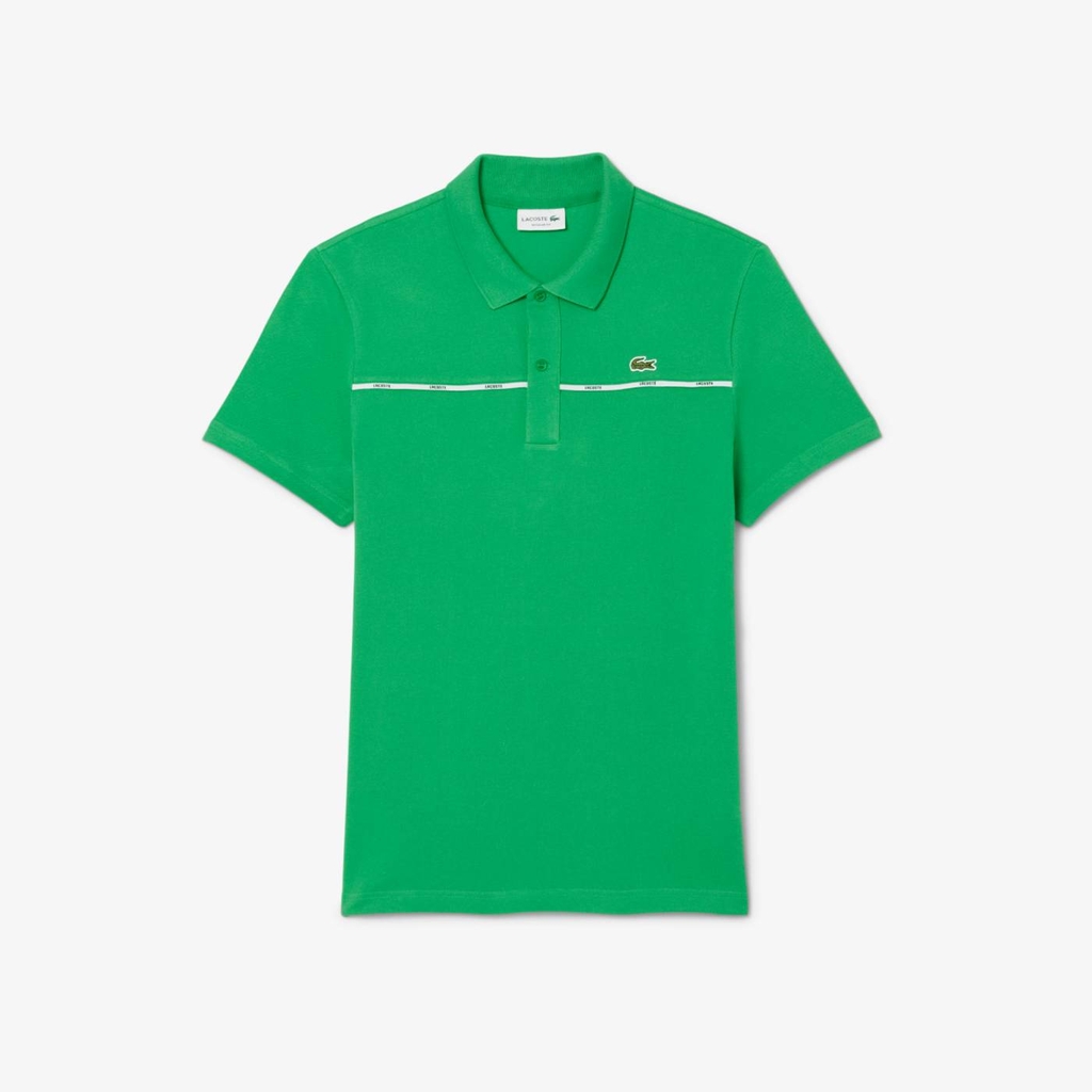 Áo Polo Lacoste Chính hãng -  Regular Fit Logo Trim L.12.12 Polo - Màu Xanh | JapanSport PH9863-51-SIW