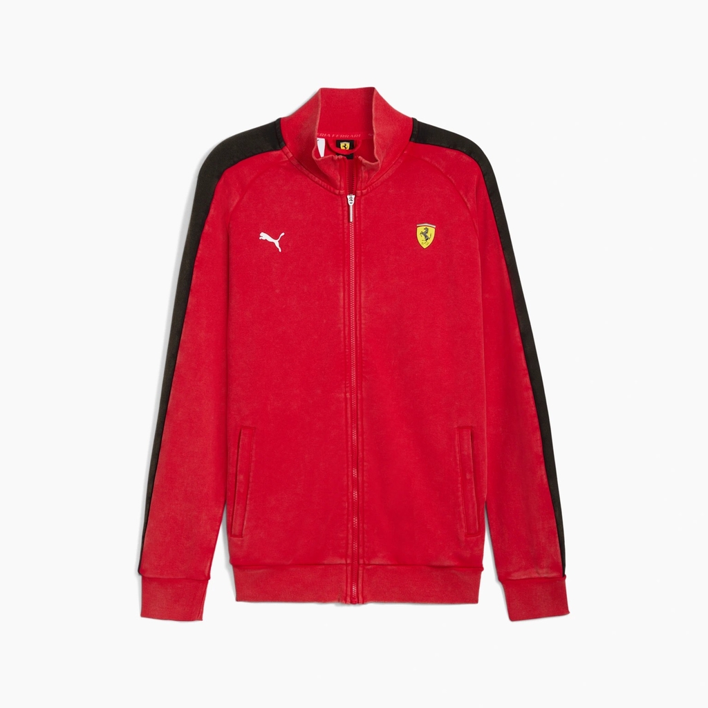 Áo Khoác Puma Nam Chính Hãng -  Scuderia Ferrari T7 - Màu Đỏ | JapanSport 632754-02