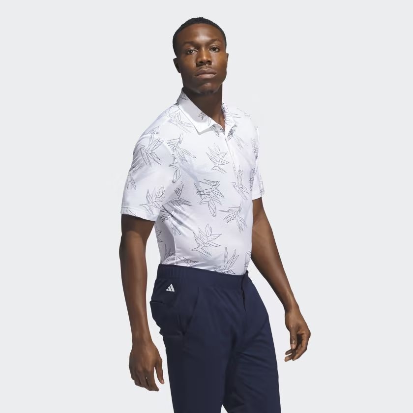 Áo Polo Adidas Nam Chính Hãng - ÁO POLO LƯỚI OASIS - Trắng | JapanSport HZ0437