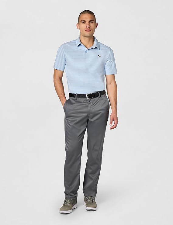 Áo Polo Lacoste Chính hãng - Regular Fit UV Protect Golf Polo - Màu Navy | JapanSport DH7418-51-I6N