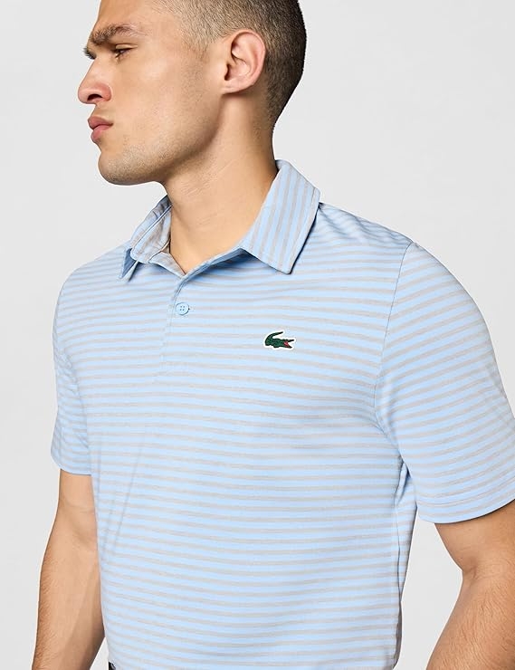 Áo Polo Lacoste Chính hãng - Regular Fit UV Protect Golf Polo - Màu Navy | JapanSport DH7418-51-I6N