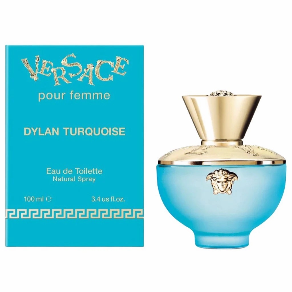 Nước Hoa Versace Chính Hãng - Dylan Turquoise Eau de Toilette 50ml  | JapanSport