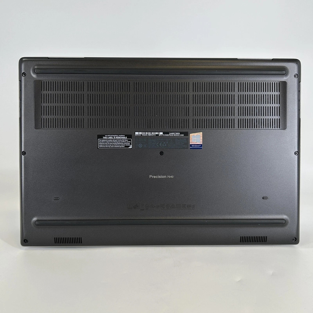 【Đã qua sử dụng】Dell Precision 7540 15.56 inch FHD Core i7-9750H 2.60GHz | RAM 32GB | SSD 512GB | NVIDIA Quadro T2000 - Màu Đen |  JapanSport
