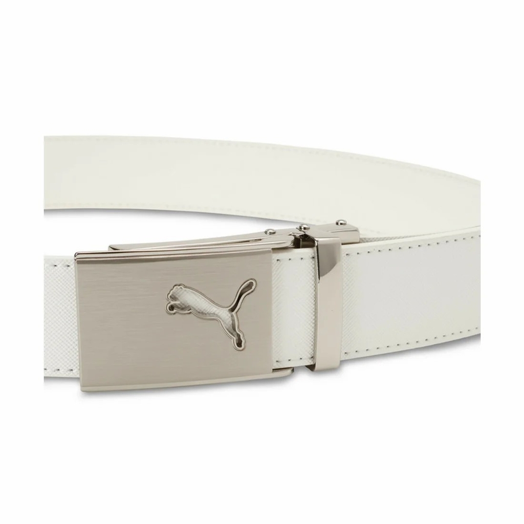 Thắt Lưng Puma Chính Hãng - Unisex Golf Ease Fit Belt  - Màu Trắng | JapanSport 054994-02