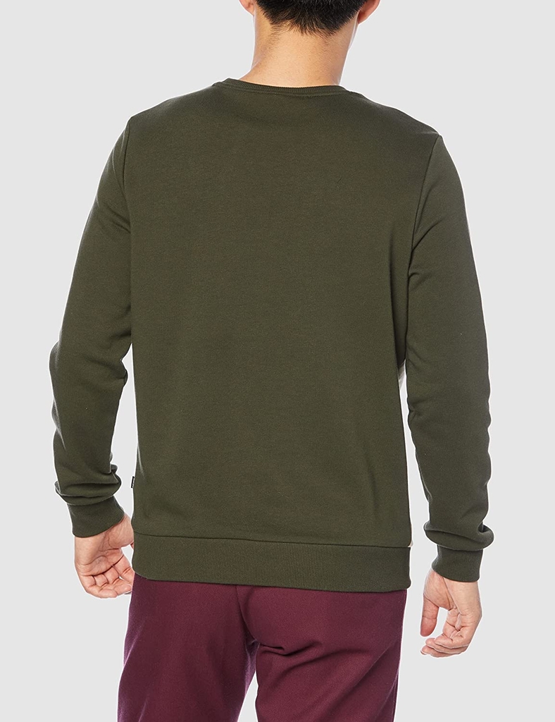 Áo Khoác Puma Chính hãng - ESS + BLOCK Crew - Xanh/Trắng | JapanSport 849561-64