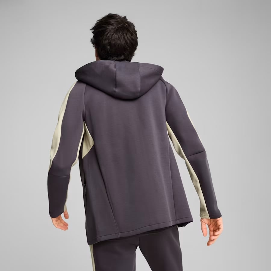 Áo Khoác Puma Nam Chính Hãng - EVOSTRIPE Hooded Jacket - Màu xám | JapanSport 684110-69