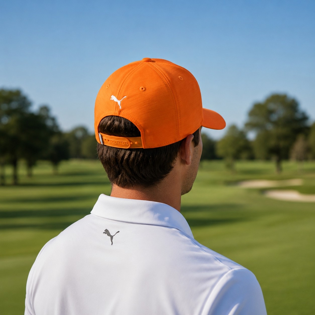 Mũ Puma Chính Hãng - Hat Golf P Cap - Màu Cam | JapanSport 024422-06