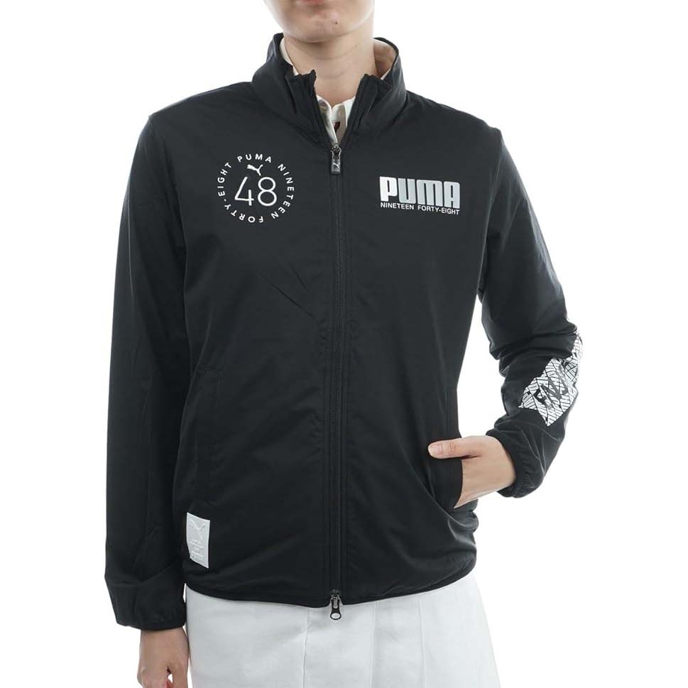 Áo Khoác Puma Nữ Chính Hãng - Hyper Stretch Hyper Stretch Nakwata FZ Blouson - Màu đen | JapanSport 539450-01