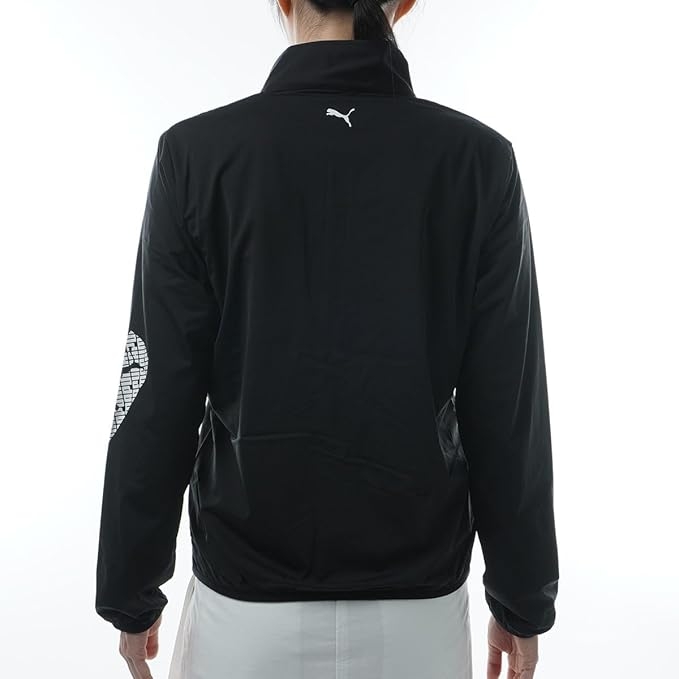 Áo Khoác Puma Nữ Chính Hãng - Hyper Stretch Hyper Stretch Nakwata FZ Blouson - Màu đen | JapanSport 539450-01