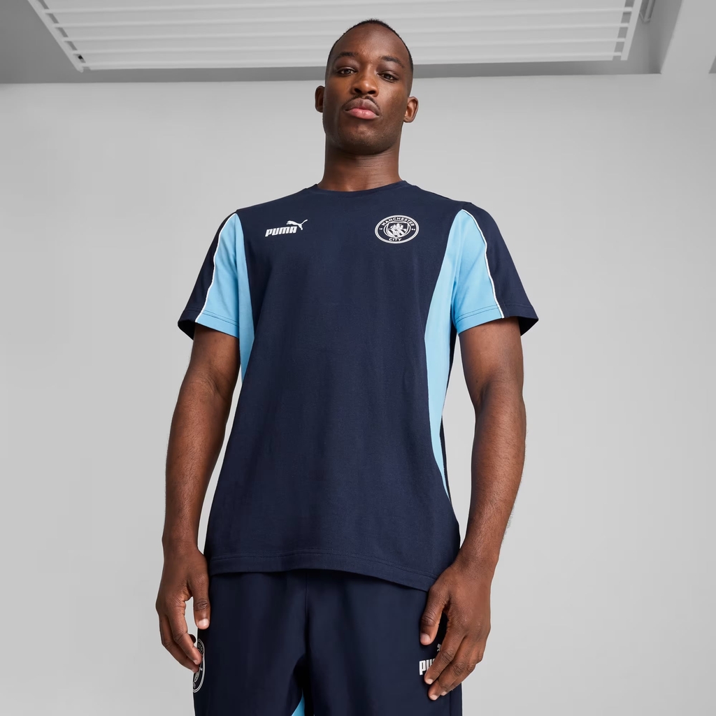 Áo Phông Puma Chính hãng -  Manchester City ftblARCHIVE - Màu xanh | JapanSport 779130-73