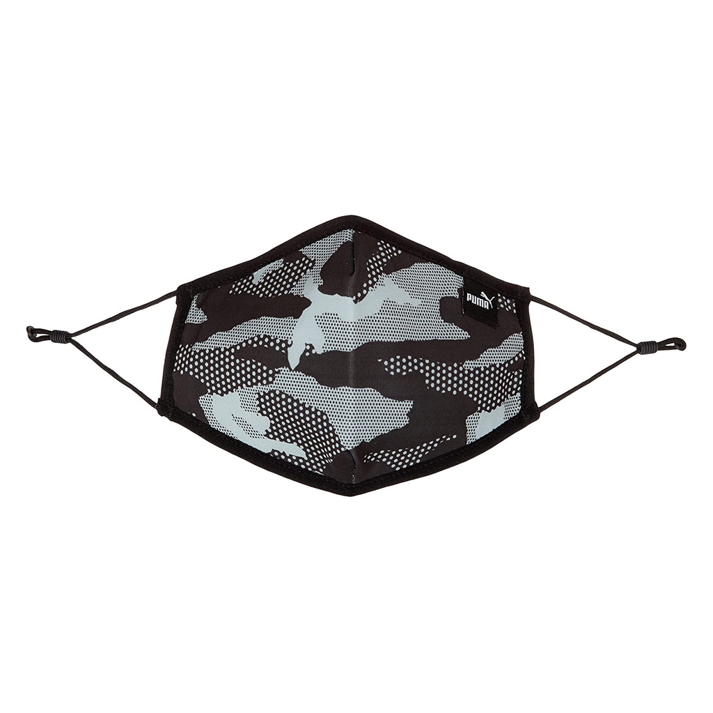 Set 2 Khẩu trang Puma Chính Hãng - PUMA FACE MASK - Đen | JapanSport 054141-05