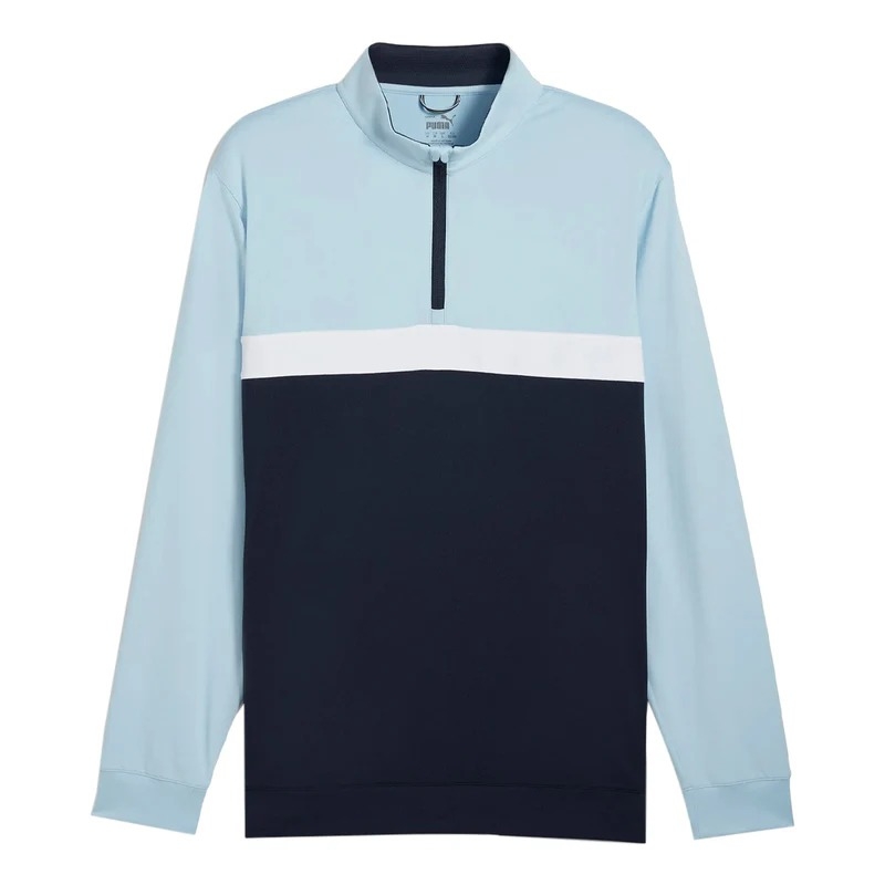 Áo Khoác Puma Nam Chính Hãng -  Golf 1/4 Zip Pullover  - Màu Navy | JapanSport 625887-11