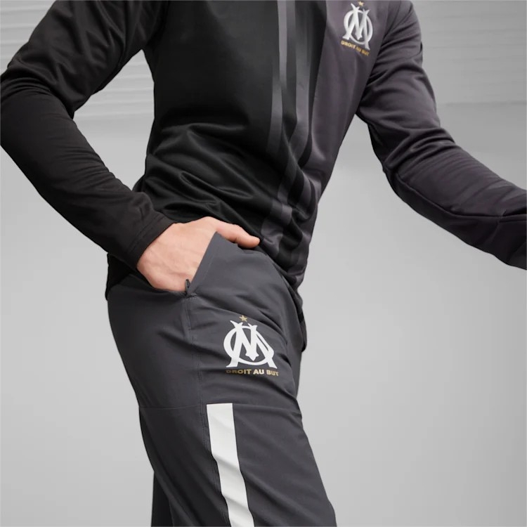 Quần Puma Nam Chính Hãng - Olympic Marseille OM 23 - Đen | JapanSport 769587-27