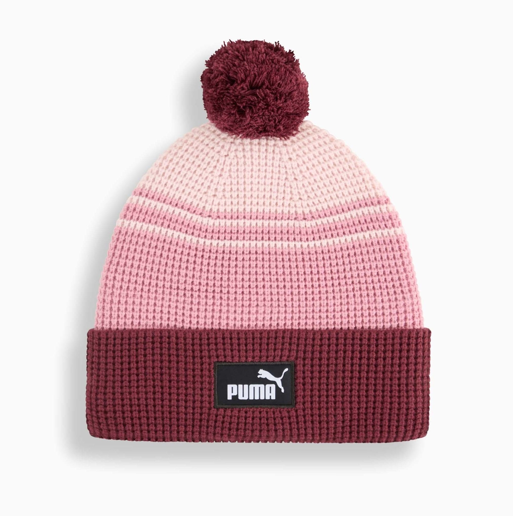 Mũ len Puma Chính Hãng - Winter hat PUMA ESS Mid Crown Pom Beanie|X - Màu Hồng | JapanSport 026550-02