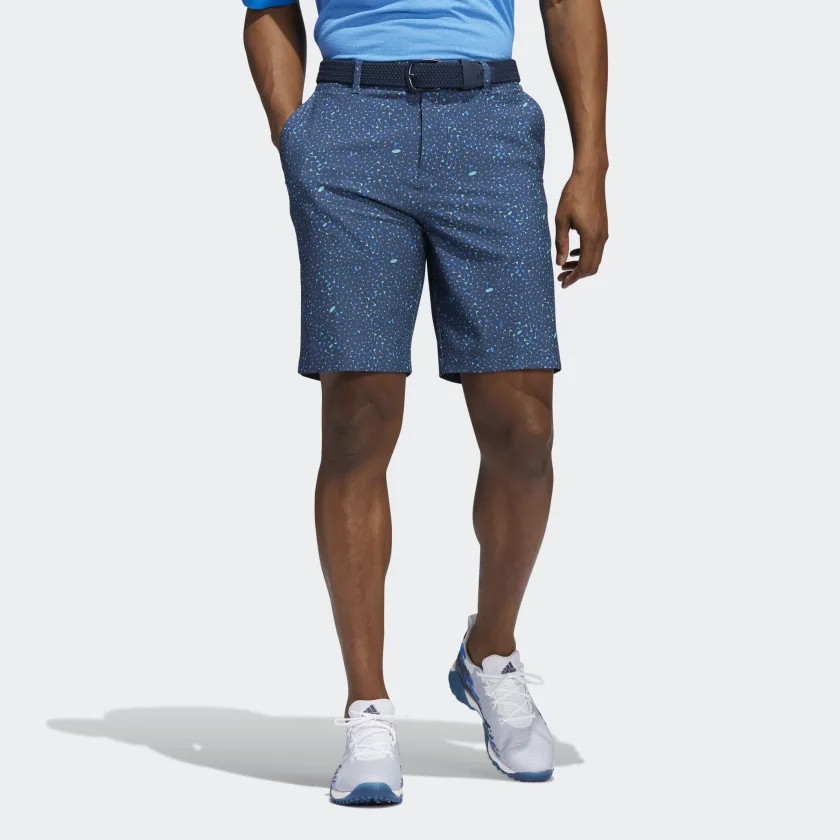 Quần Short Adidas Chính Hãng - Ultimate365 Flag-Print - Màu Xanh | JapanSport HA9122