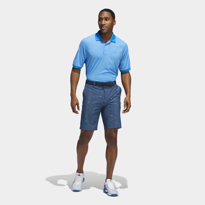 Quần Short Adidas Chính Hãng - Ultimate365 Flag-Print - Màu Xanh | JapanSport HA9122