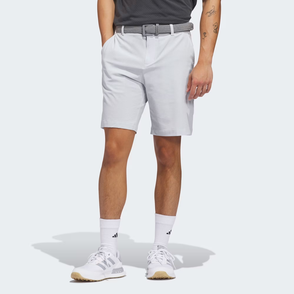 Quần Short Adidas Nam Chính Hãng - ULTIMATE365 9-INCH (22.8 CM) MELTAWAY SHORTS - Màu Trắng | JapanSport KF0369