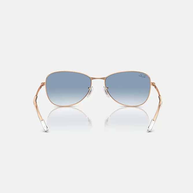 Kính Ray-Ban Chính hãng - Sunglasses in Rose Gold and Clear & Blue - RB3733 92023F 56-17 - Nam | JapanSport 59mm