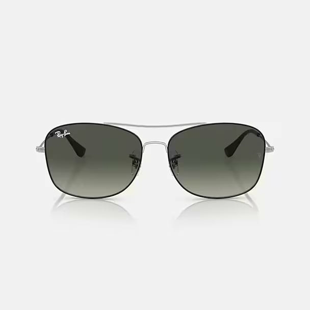 Kính RayBan Chính hãng - Sunglasses in Black On Silver and Grey Gradient RB3799 914471 57-15 - 57mm | JapanSport