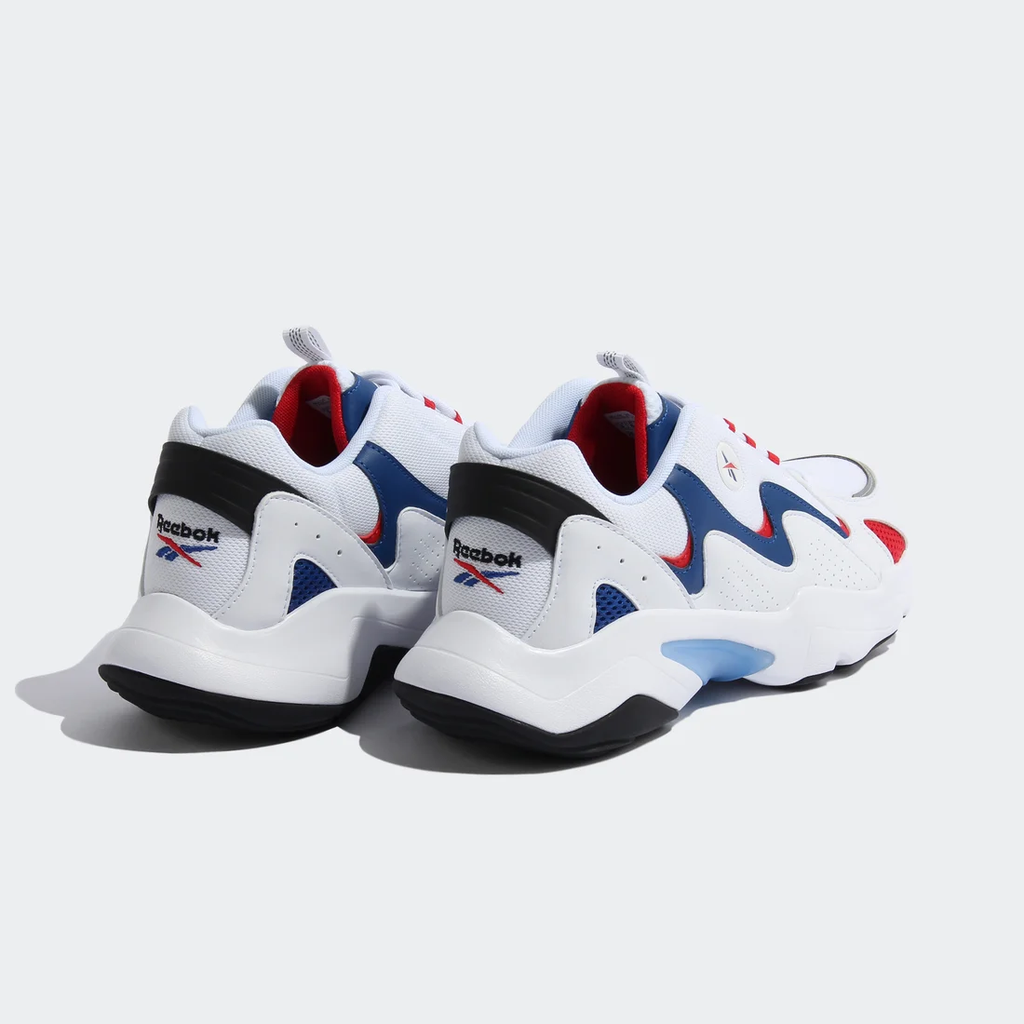 Giày Chạy Reebok Nam Chính Hãng - Royal Turbo Impulse EVO Shoes - Màu Trắng/Xanh/Đỏ | JapanSport FU7192
