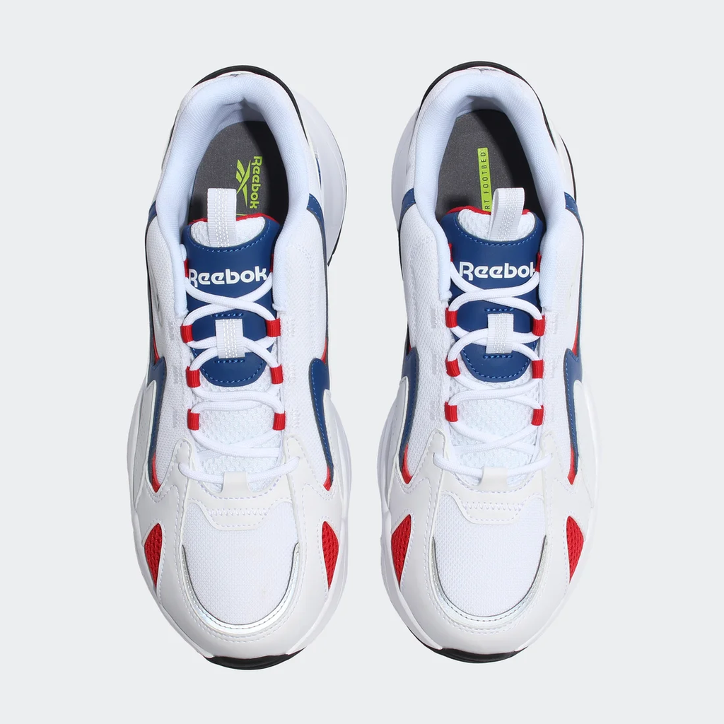 Giày Chạy Reebok Nam Chính Hãng - Royal Turbo Impulse EVO Shoes - Màu Trắng/Xanh/Đỏ | JapanSport FU7192
